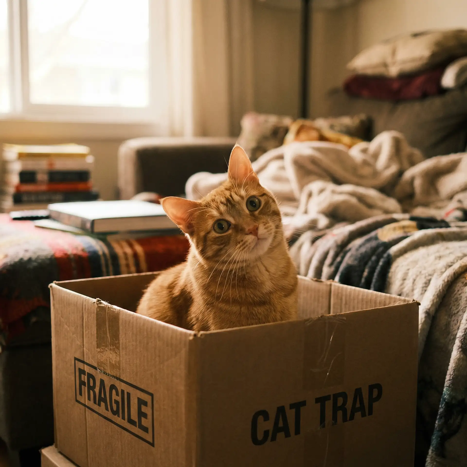 橘猫躲在纸箱里 - 陈娟周康全章节免费阅读