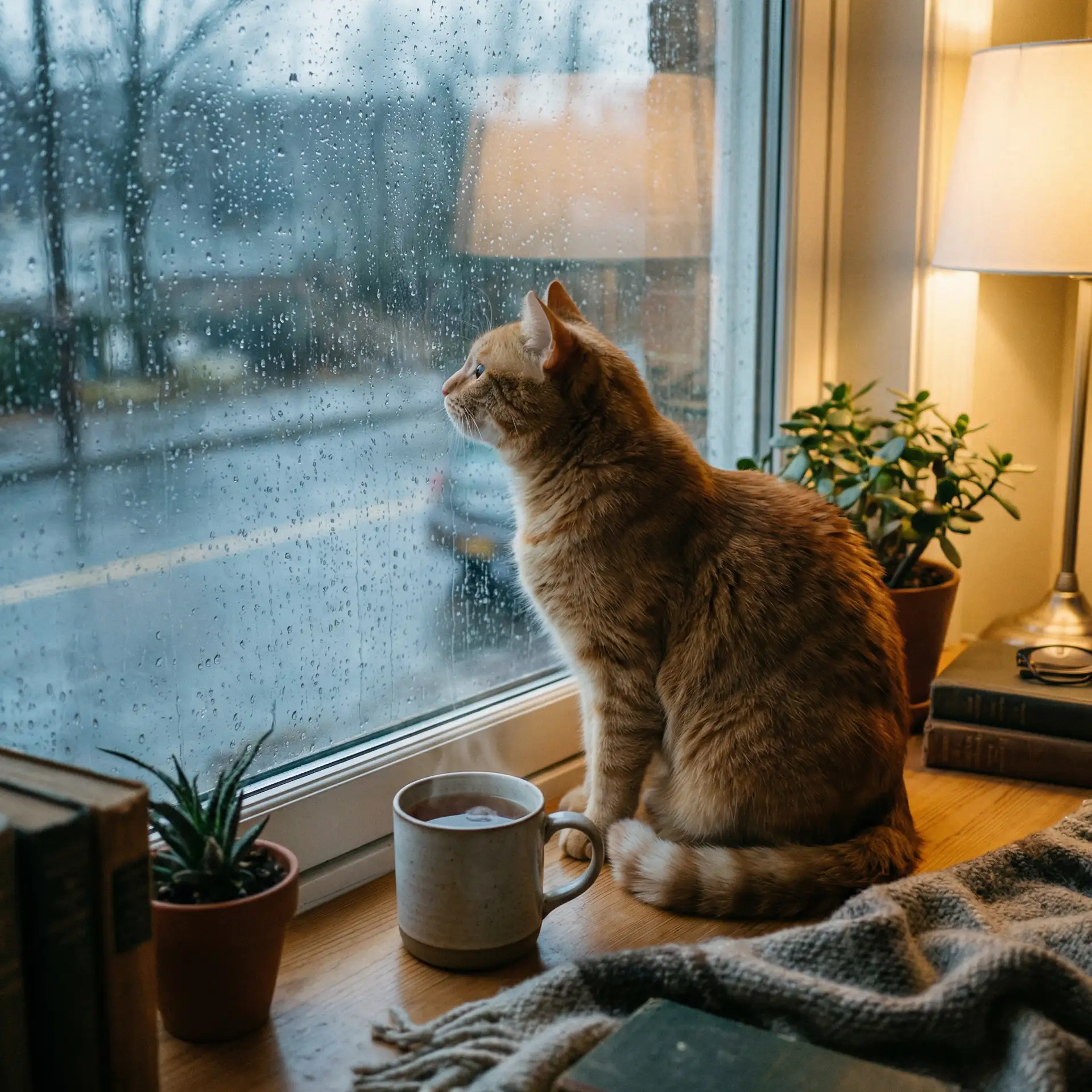 猫咪望着窗外的雨 - 陈娟周康全章节免费阅读